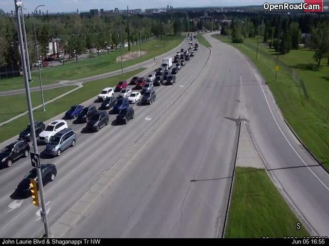 John Laurie Blvd / Shaganappi Trail NW