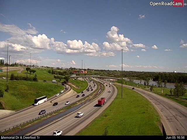 Memorial Drive / Deerfoot Trail SE
