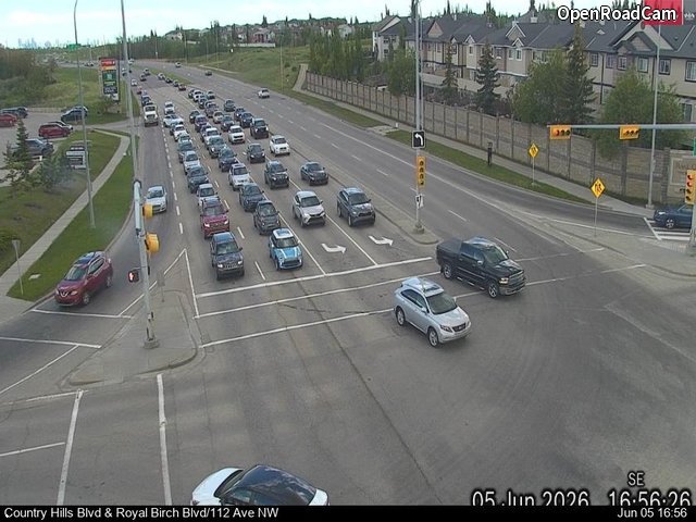 Country Hills Blvd / Royal Birch Blvd NW