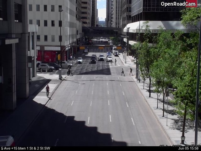 5 Avenue btw 1 Street & 2 Street SW