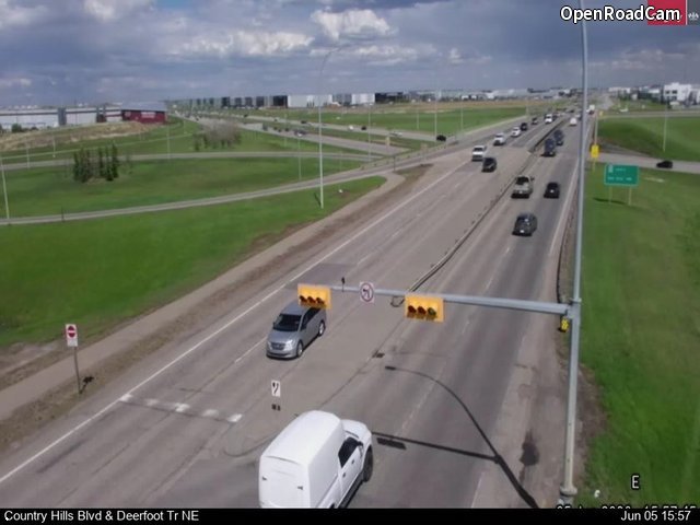 Country Hills Blvd / Deerfoot Trail NE