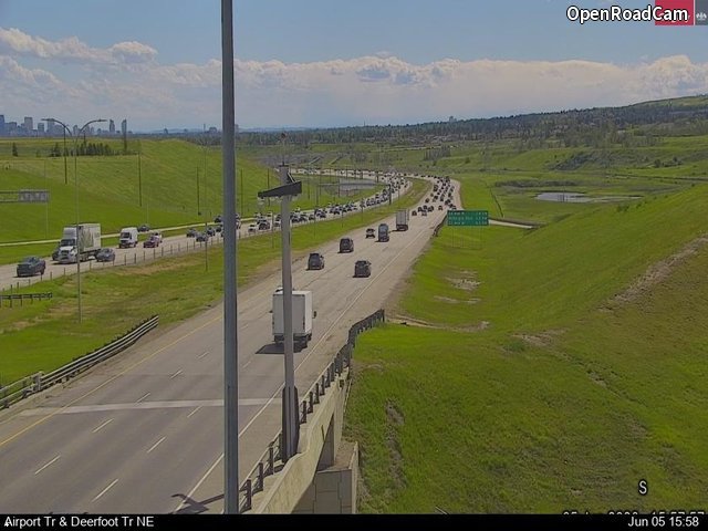 Airport Tr / Deerfoot Tr NE