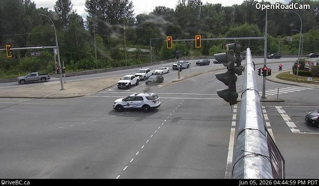 Kanaka Way at Lougheed - northbound