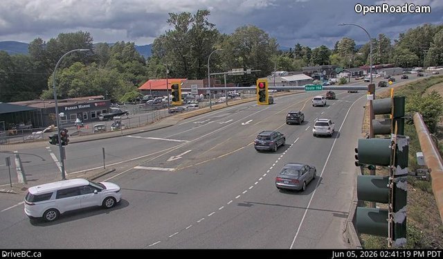 Hwy 19A at 17 Street Bridge - N
