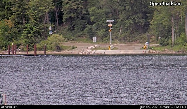 Adams Lake East Ferry Landing