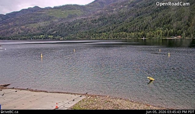 Adams Lake West Ferry Landing