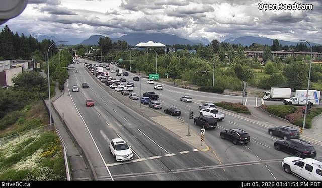 Hwy 1 at 200 Street - N