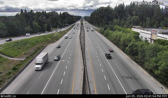 Hwy 1 at 200 Street - W