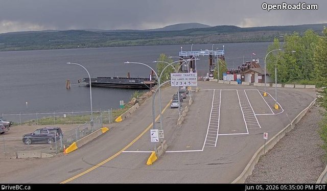 Francois Lake Southbank Ferry Landing