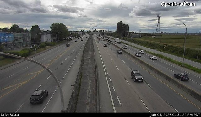 Hwy 91 at Fraserwood Way - W