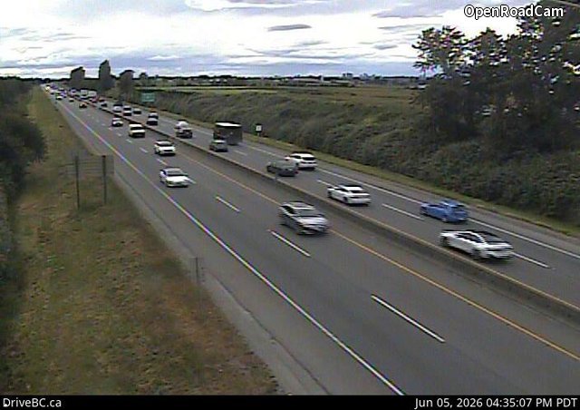 Hwy 91 at No.8 Road - W