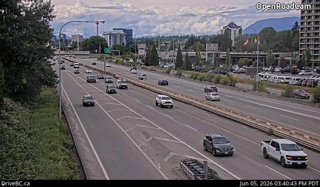 Hwy 99 at Cambie - N