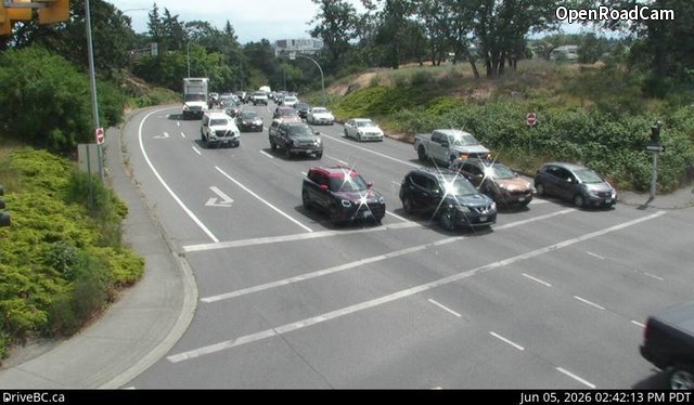 Hwy 17 at Saanich Road 2 - S