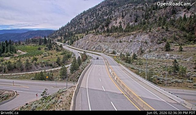 Highway 97 at Highway 97C - W