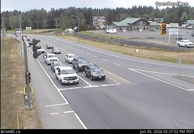 Highway 4 at Alberni Highway - N