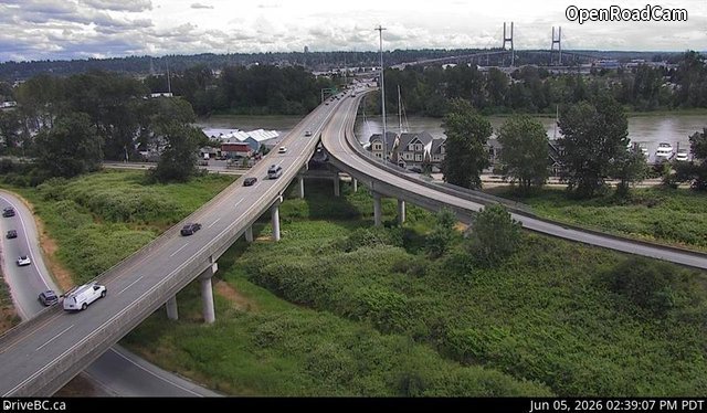Alex Fraser Bridge Southbound