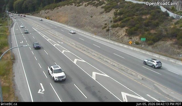 Hwy 1 at West Shore Parkway northbound