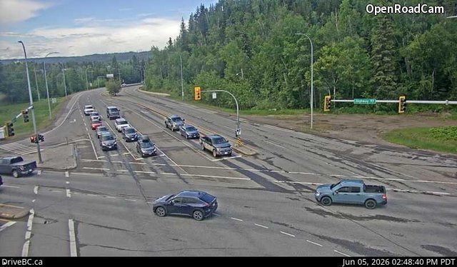 Prince George eastbound