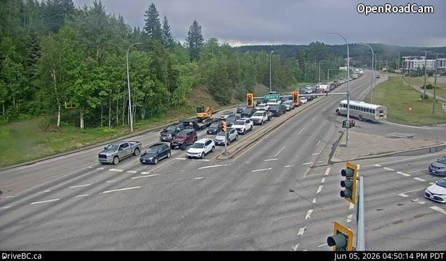 Prince George southbound