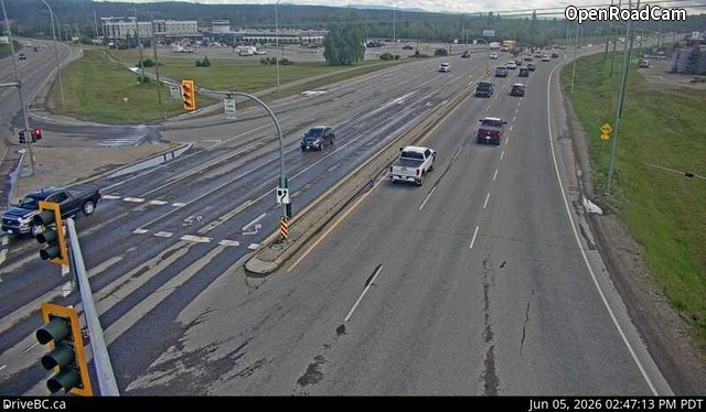 Prince George westbound