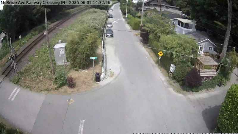 McBride Ave Railway Crossing