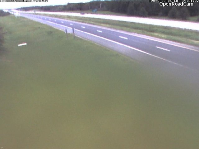 Highway 115 at Boundary Road