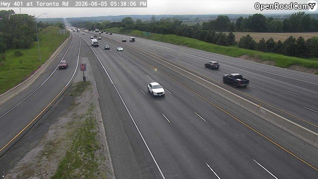 Highway 401 at Toronto Road