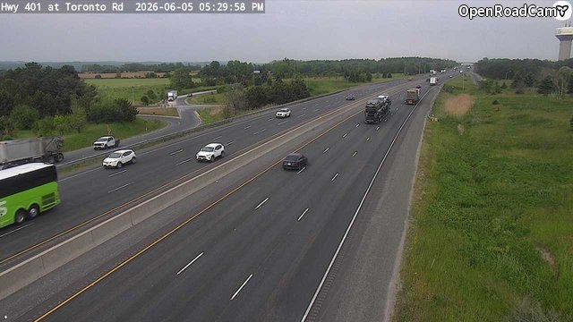 Highway 401 at Toronto Road