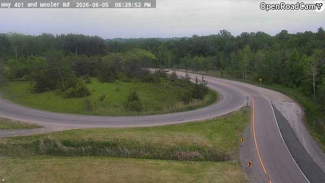 Highway 401 at County Road 40
