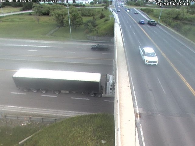 Highway 401 at Highway 62