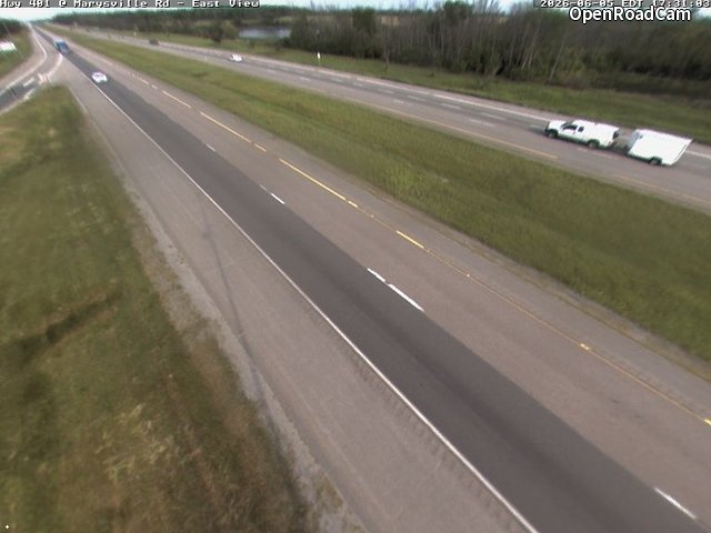 Highway 401 at County Road 15