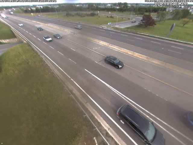 Highway 401 at County Road 41