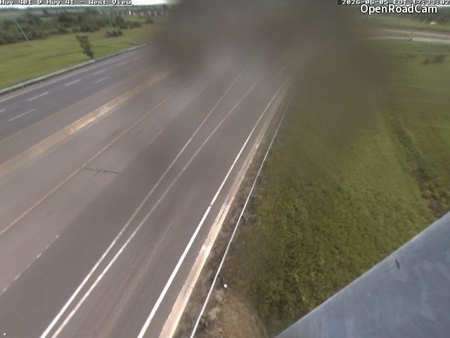 Highway 401 at County Road 41
