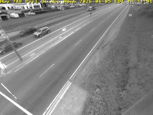 Highway 7/8 at Peel Street