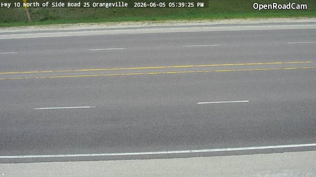 Highway 10 at Orangeville Side Road 25