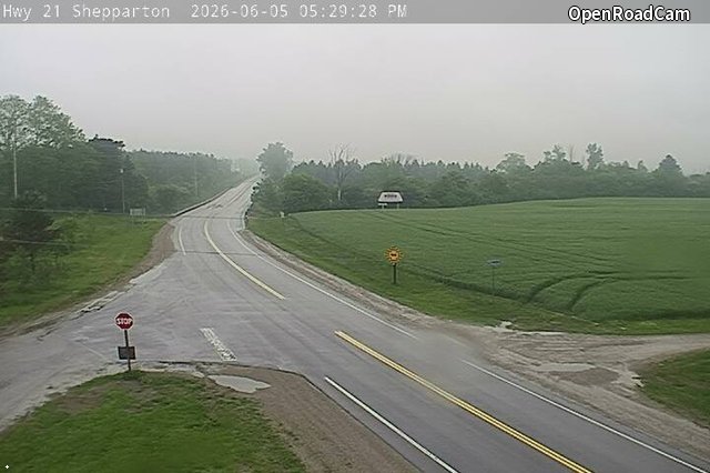 Highway 21 near Nile Road