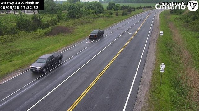 Highway 40 at Plank Road