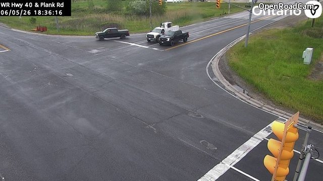 Highway 40 at Plank Road