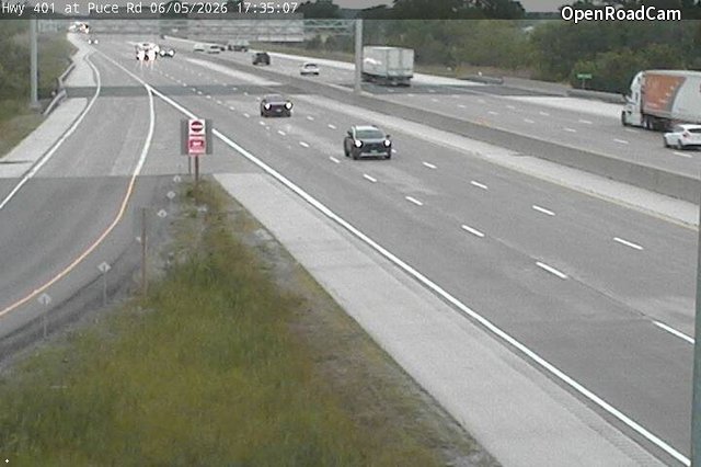 Highway 401 at Puce Road