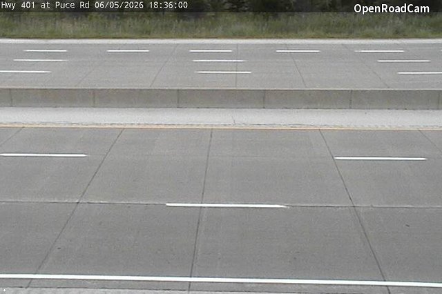 Highway 401 at Puce Road
