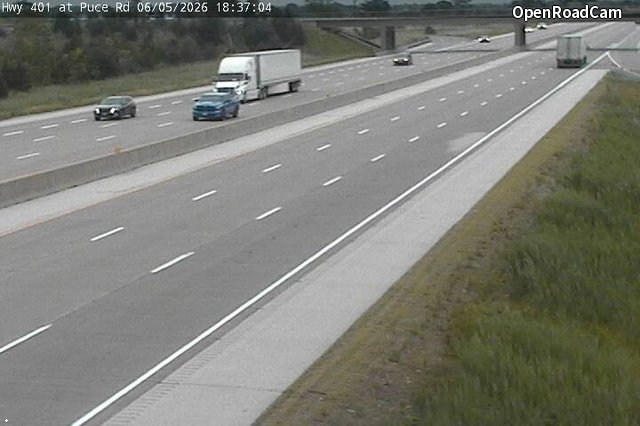 Highway 401 at Puce Road