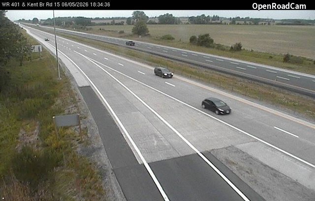 Highway 401 at Kent Bridge Road 15