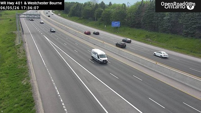 Highway 401 at Westchester Bourne
