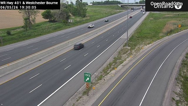 Highway 401 at Westchester Bourne