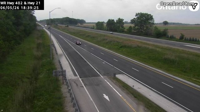 Highway 402 and Highway 21
