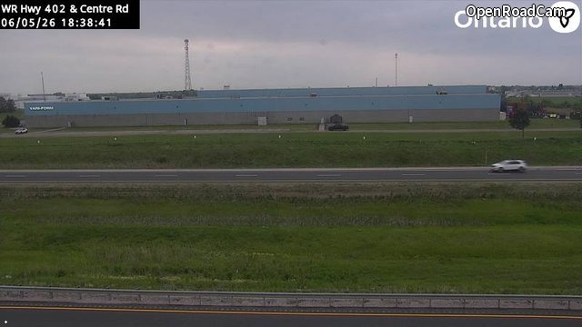 Highway 402 at Centre Road