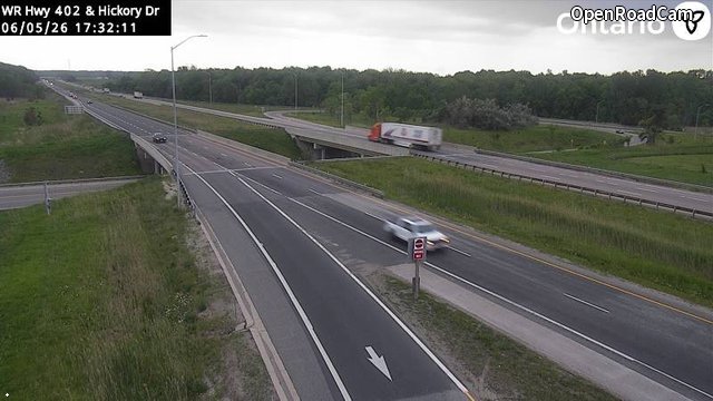 Highway 402 at Hickory Drive