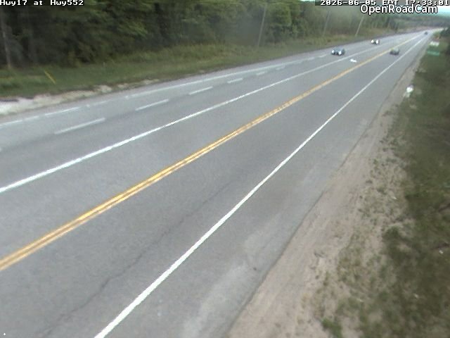 Highway 17 at Highway 552