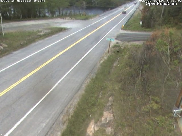 Highway 69 at Naiscoot Bridge