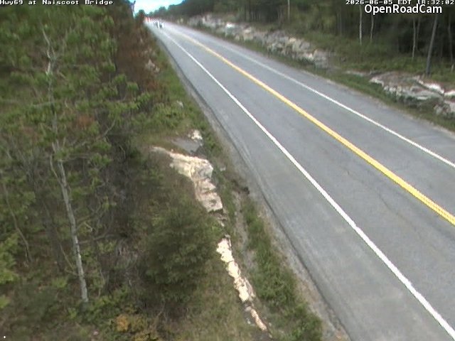 Highway 69 at Naiscoot Bridge
